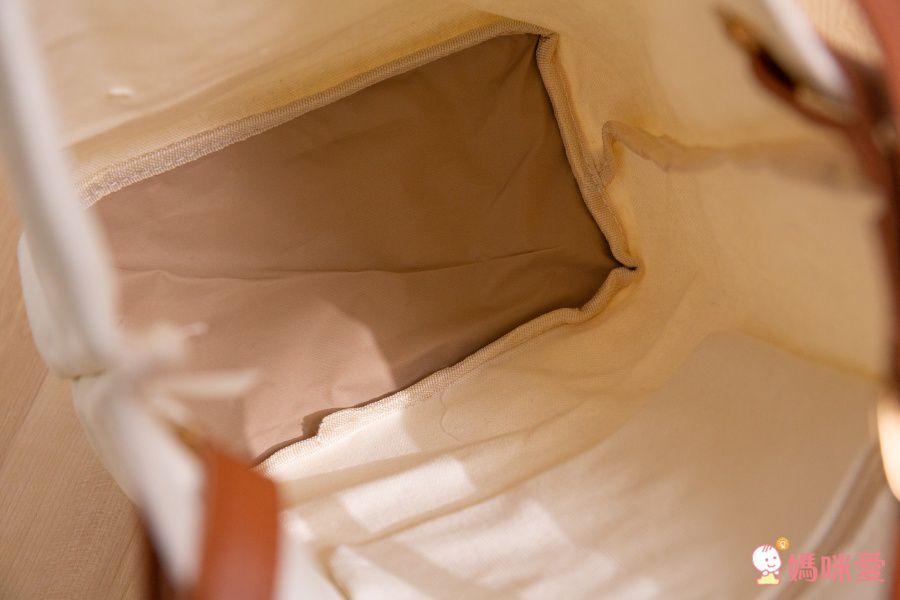 韓版 - 子母帆布包(附背帶,小收納袋)-黑