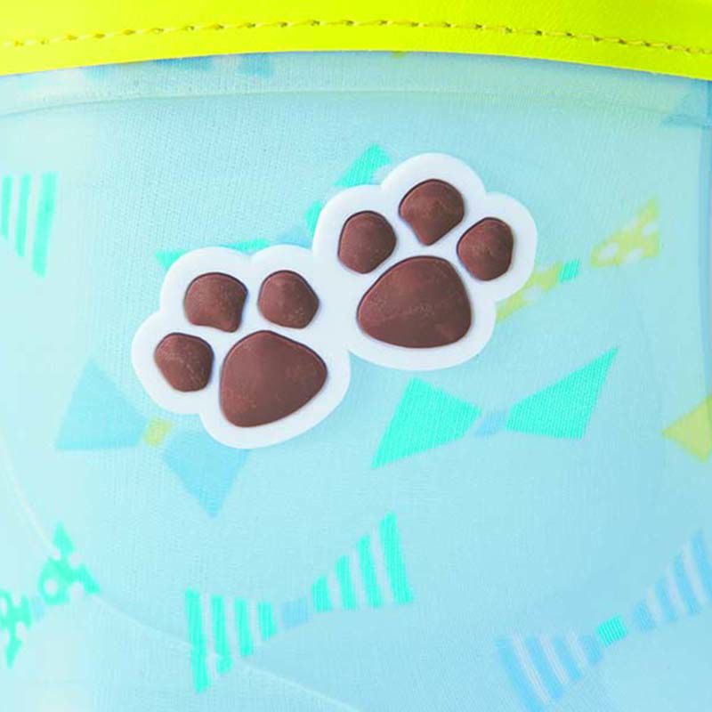 akachan honpo - 雨鞋-小貓-淺藍色