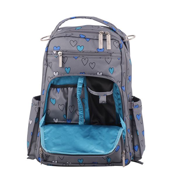 美國 Ju-Ju-Be - BeRightBack 大容量後背包-BeRightBack-Rad Hearts