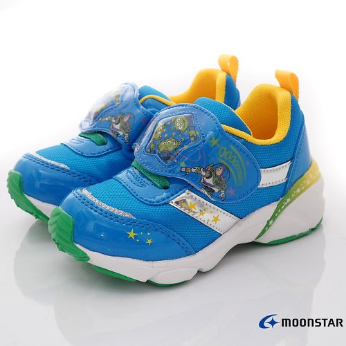 Moonstar日本月星 - 三眼怪休閒童鞋-DNC13025藍(中小童)-機能運動鞋-藍