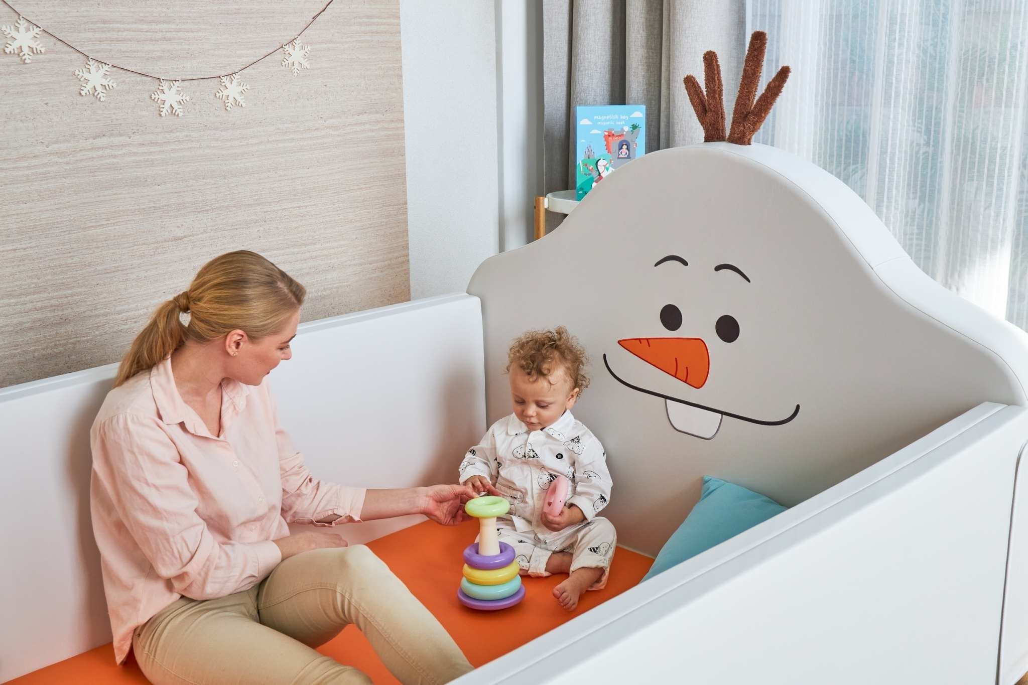 限量迪士尼聯名 【韓國 Alzipmat 】三合一地墊圍欄沙發