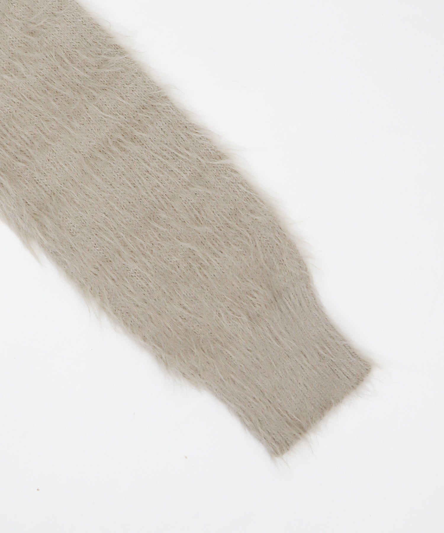 日本 BLUE EAST - 時尚毛絨感長袖外套-深灰