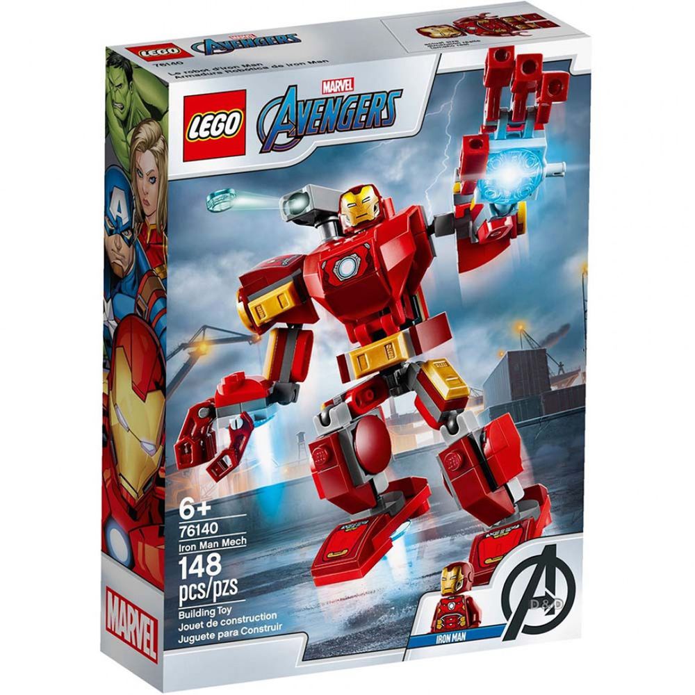 樂高 LEGO - 樂高 SUPER HEROES 超級英雄系列 -  Iron Man Mech 76140-148pcs