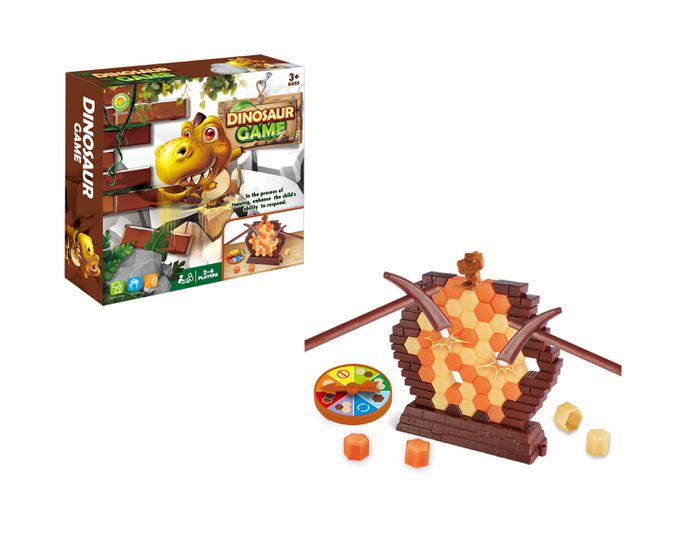 科智 - 益智桌遊-恐龍趣味拆牆