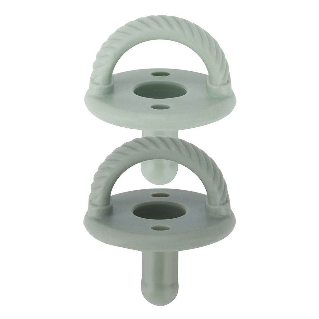 美國Itzy Ritzy - 造型矽膠安撫奶嘴(兩入組)-森林綠