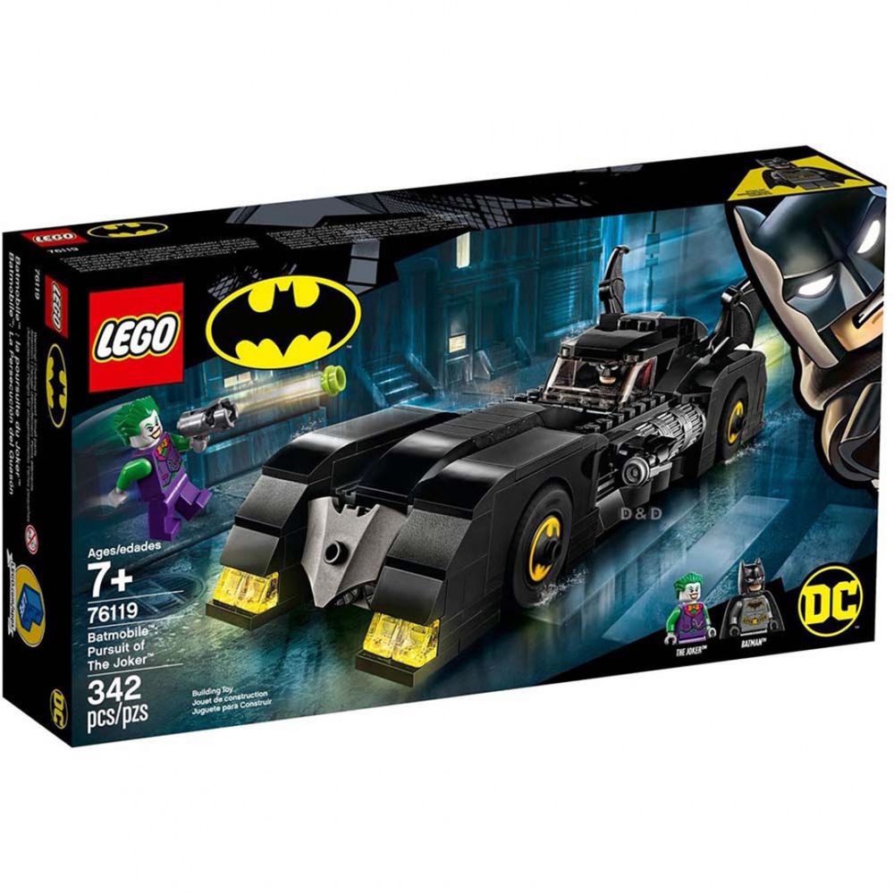 樂高 SUPER HEROES 超級英雄系列 - Batmobile™: Pursuit of The Joker™ 76119-342pcs