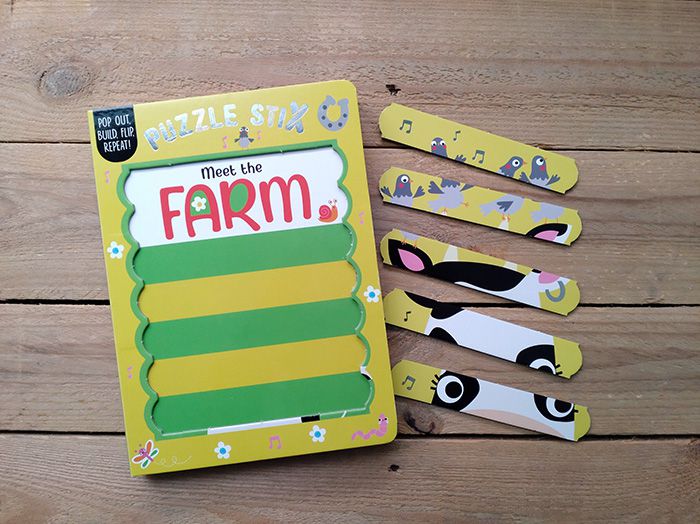 Puzzle Stix: Meet the Farm  一起來農場（拼圖遊戲書）