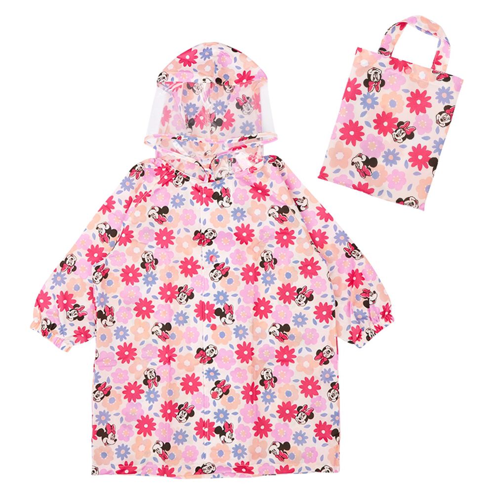 雨衣-米妮-粉紅色 (90~100cm)