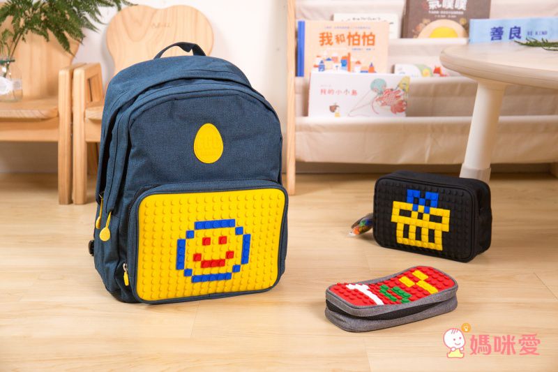 ♛Miss Jill x Evan哥 專屬團購♛ 法國 EGG mania 巧拼兒童背包