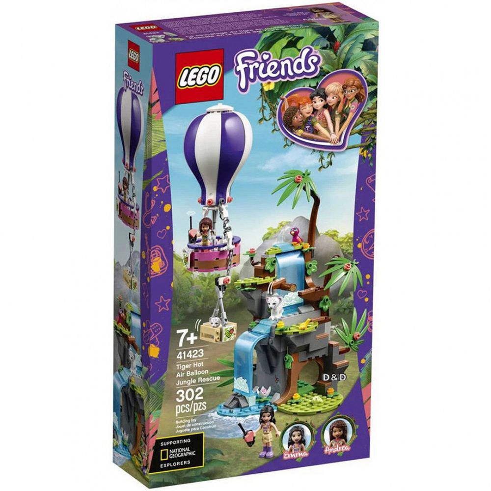 樂高 LEGO - 樂高積木 LEGO《 LT41423 》Friends 姊妹淘系列 - 熱氣球叢林救援-302pcs