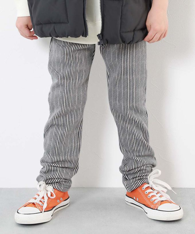 日本 devirock - RICH WARM 保暖裏毛合身長褲-迷彩-軍綠