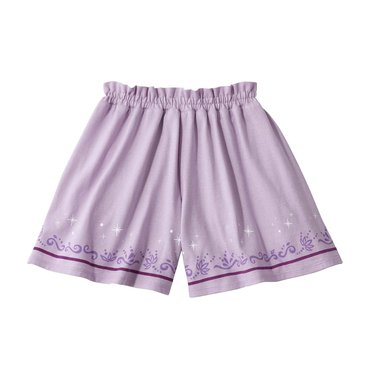 日本千趣會 - 迪士尼 顯瘦涼爽印花褲裙-小美人魚-薄荷綠