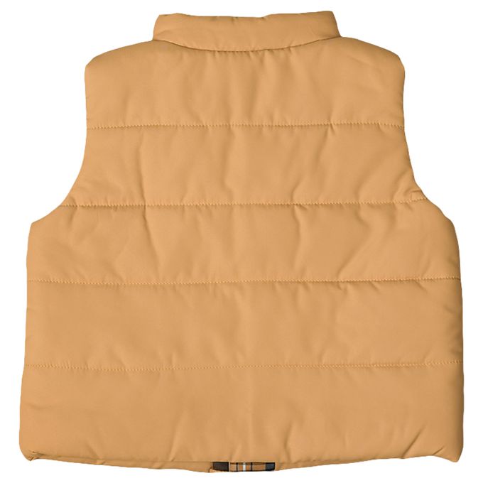 akachan honpo - 鋪棉背心-淺卡其色