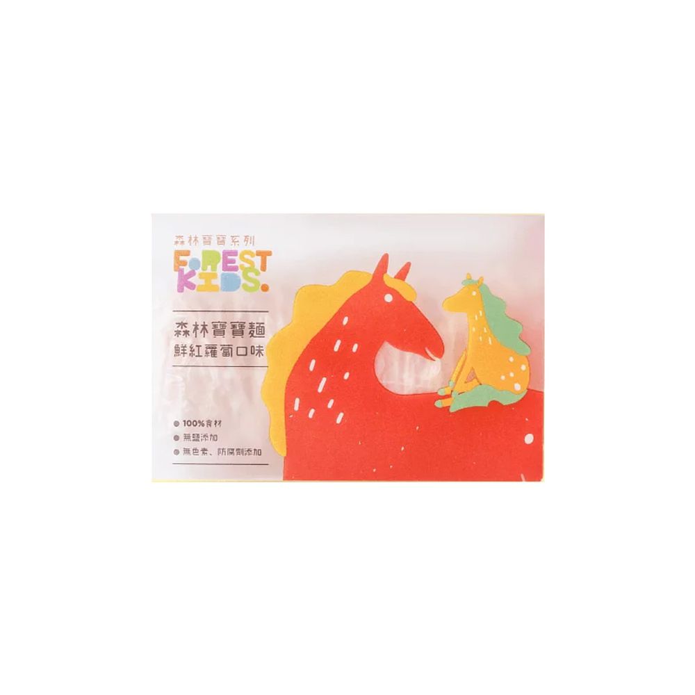 森林麵食 - 紅蘿蔔寶寶麵 8入/盒-40g/份