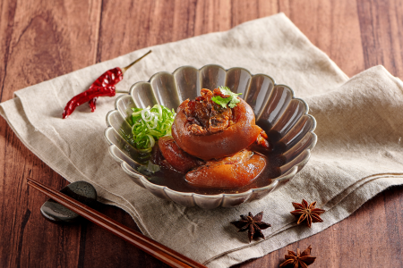 【國宴主廚温國智】 - 老火慢滷常溫花生豬腳-400g/包 x6包