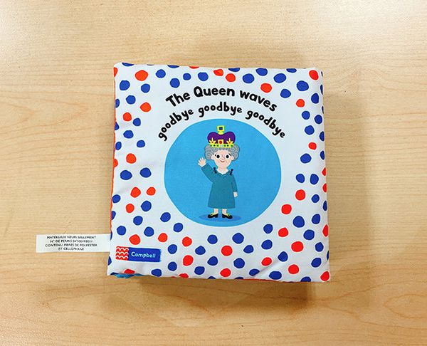 My First London Bus Cloth Book 我的第一本倫敦布書