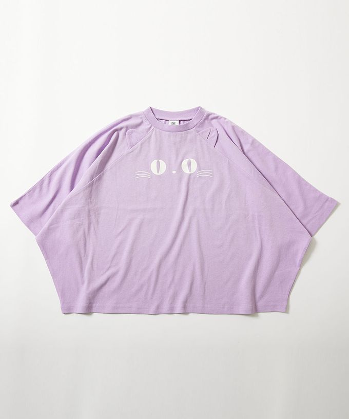 日本 devirock - 萬聖節 廓形寬版造型上衣-小幽靈-白