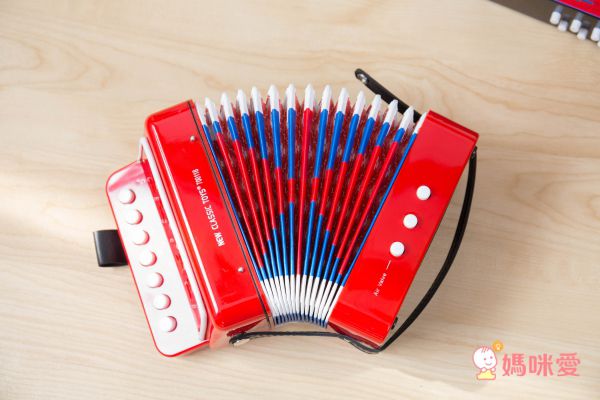 荷蘭 New Classic Toys - 幼兒手風琴玩具-活力紅