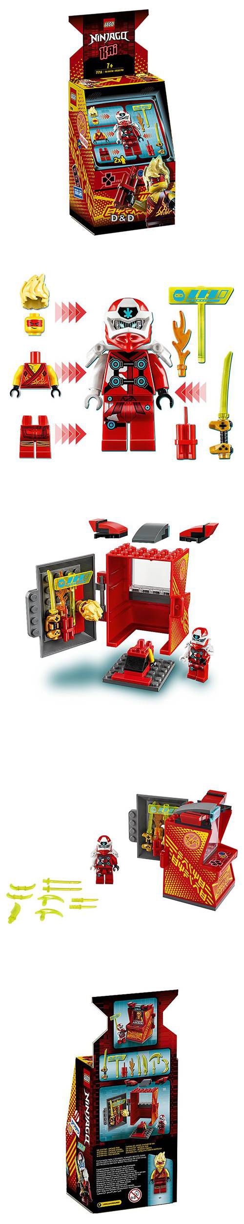 樂高 LEGO - 樂高 NINJAGO 旋風忍者系列 - 異次元遊戲機 - 赤地 71714-49pcs