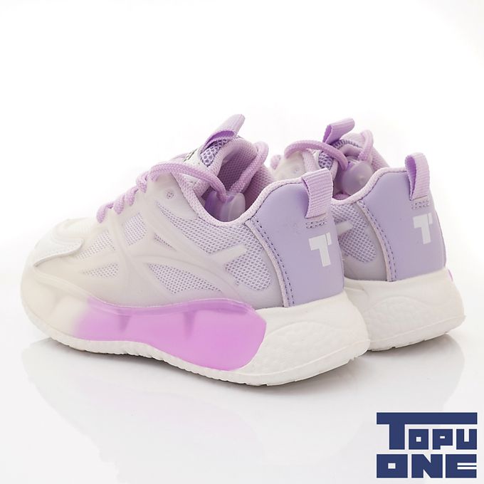 TOPUONE-厚底潮流運動童鞋-623913紫(中小童段)-運動鞋-紫