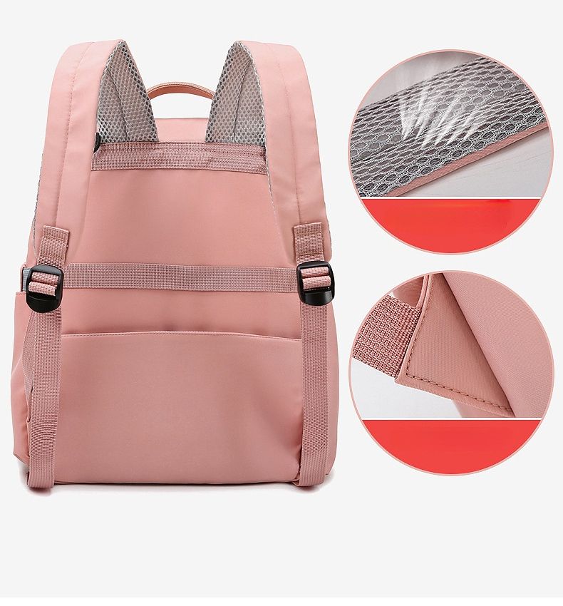 時尚多功能乾濕分離媽媽包/後背包-抽繩款-黑色 (40x34x19cm)