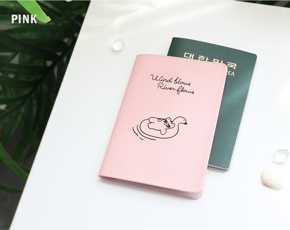 韓國 Conitale - 質感護照套-奶油白 (13.5X9.7cm)