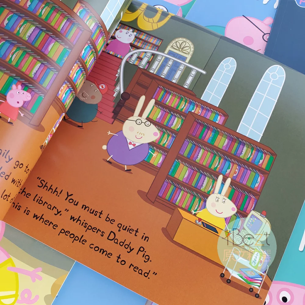 Peppa Pig Purple Bag(10冊) 粉紅豬繪本集