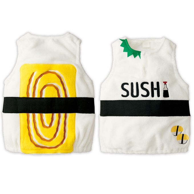 akachan honpo - 壽司背心-黃色