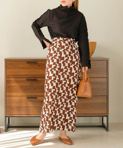 日本 Bou Jeloud - 個性凹凸紋長袖上衣-橘粉