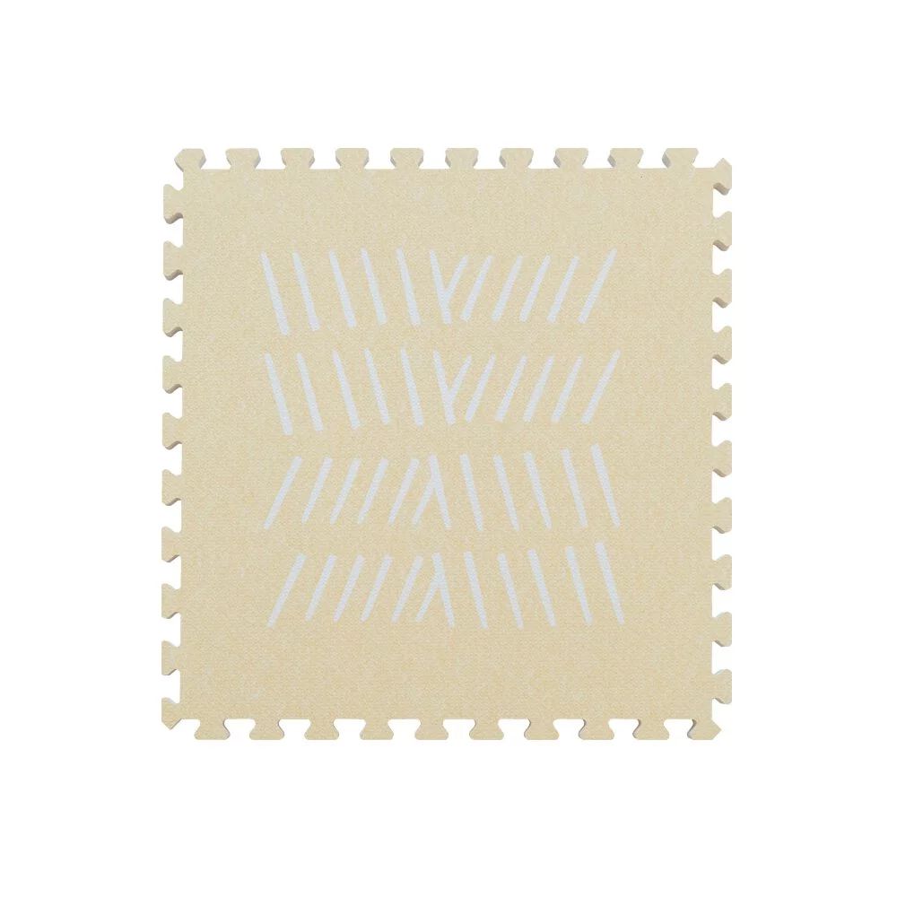 自然系風格地墊-小島草木-米色 (60x60x1.4cm)-6片