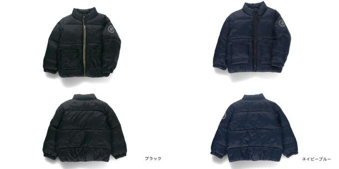 日本 BRANSHES - 酷帥又保暖輕盈鋪棉外套-軍綠x棕