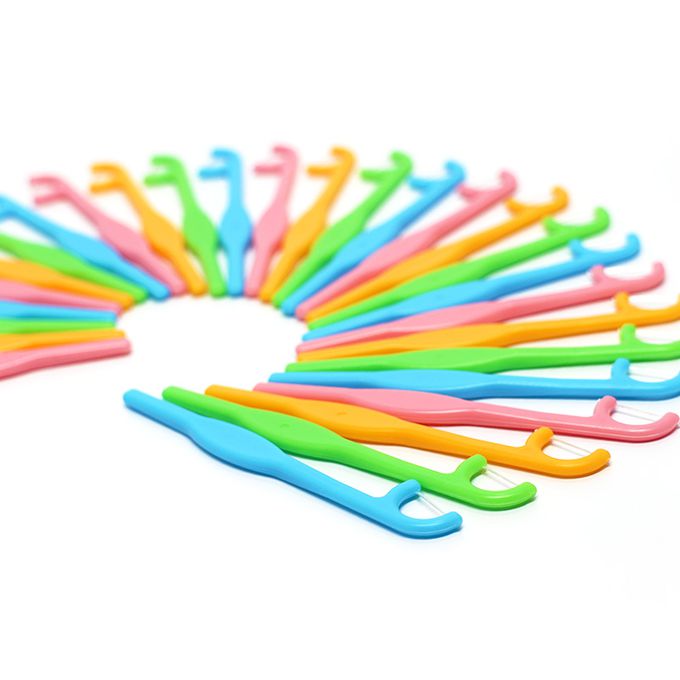 akachan honpo - 幼兒用牙線棒1.5～3歲30入