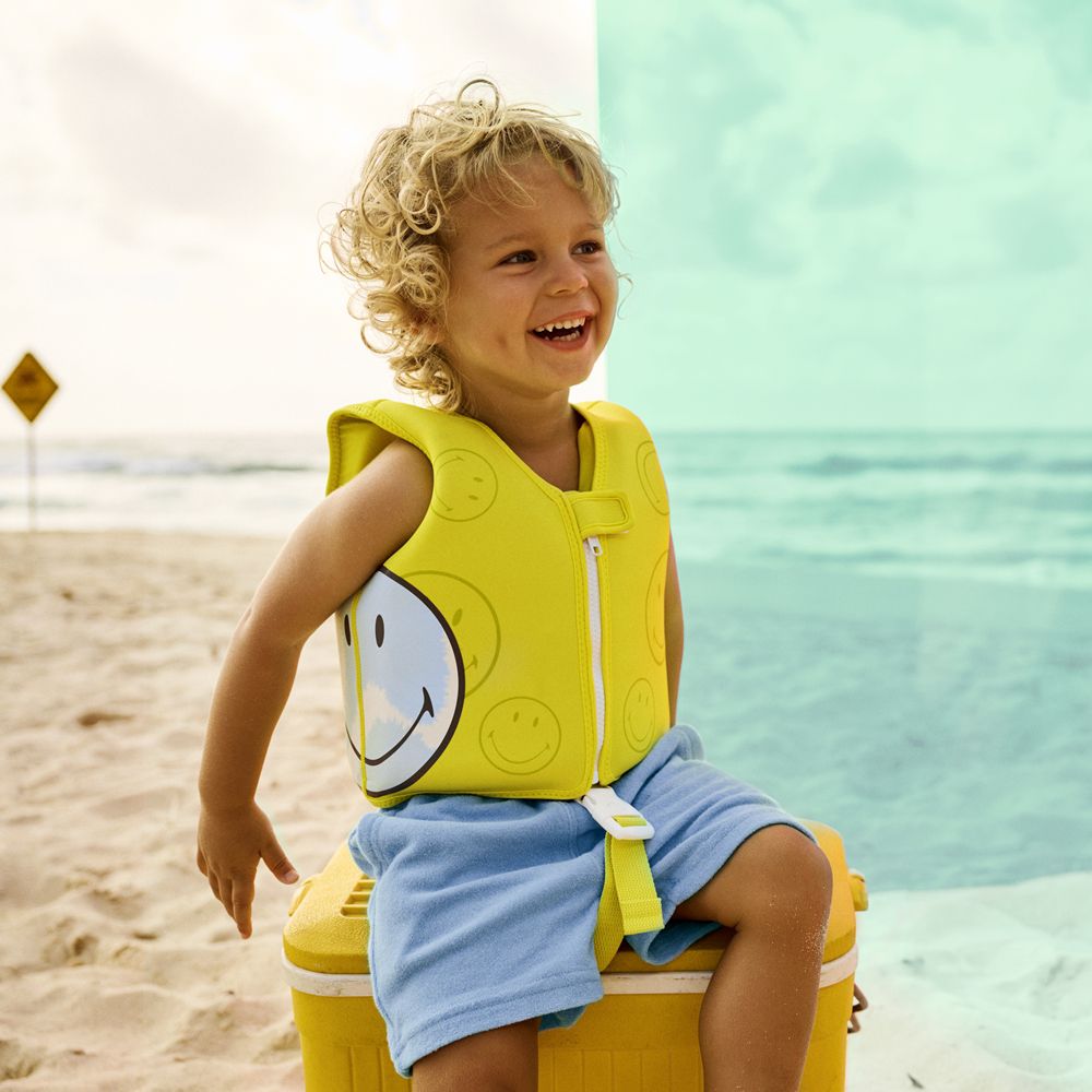 澳洲 Sunnylife - 兒童浮力背心-smiley®微笑浮力