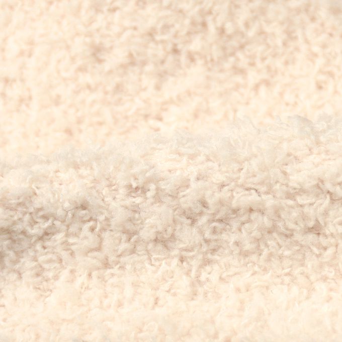 akachan honpo - 圍巾 毛茸茸-動物-象牙白色