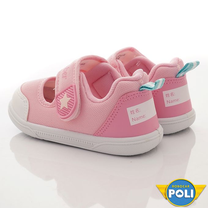 台灣製POLI室內鞋(中小童段)-室內鞋-粉