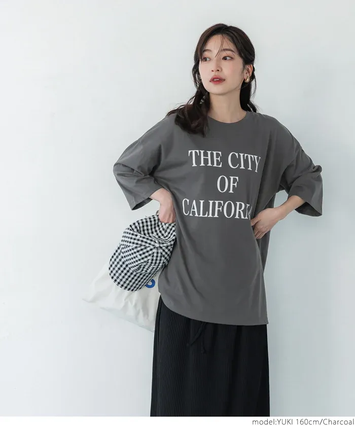 日本 COCA - 美式LOGO 寬版薄長袖上衣-大人-白