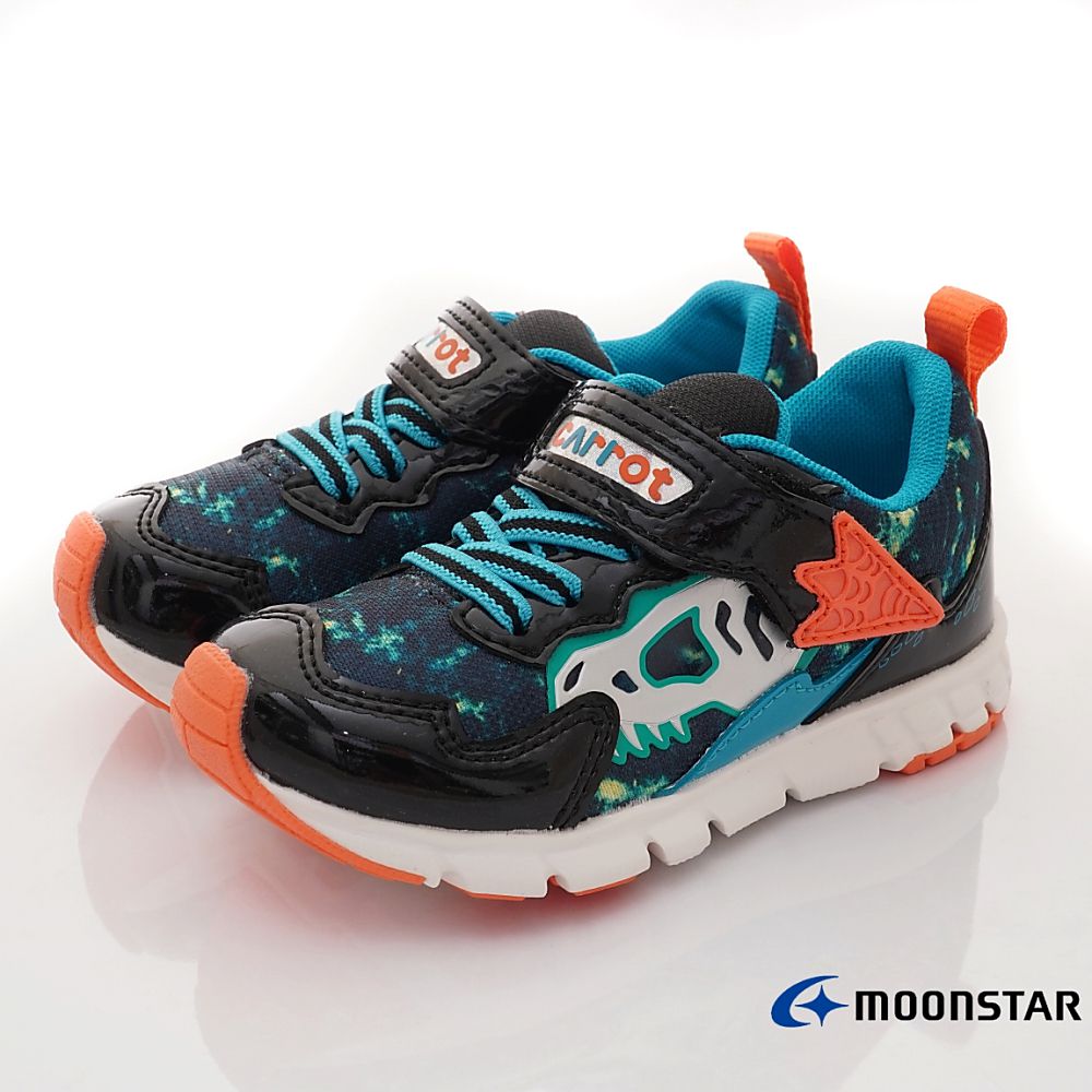 Moonstar日本月星 - 月星機能玩耍系列運動款(中小童段)-運動鞋-黑