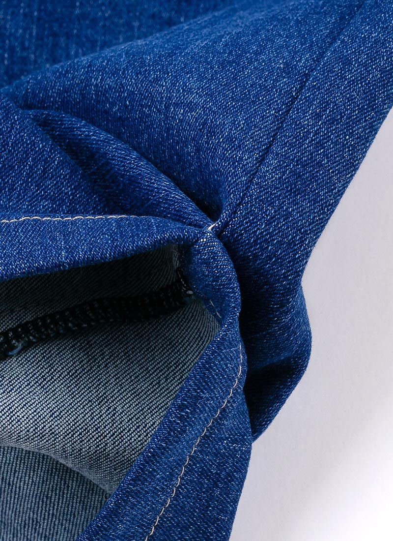 韓國 OZKIZ - awesome鬆緊褲頭牛仔褲