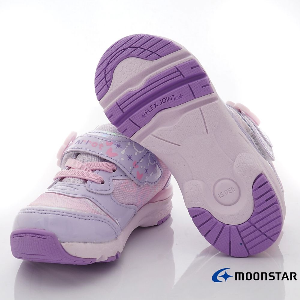 Moonstar日本月星 - 月星機能玩耍系列運動款(中小童段)-運動鞋-紫