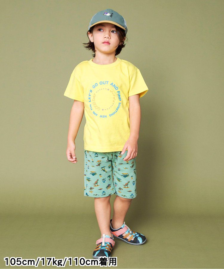 日本 BREEZE - 熱銷！百搭休閒印花短褲-乳牛紋-黑白