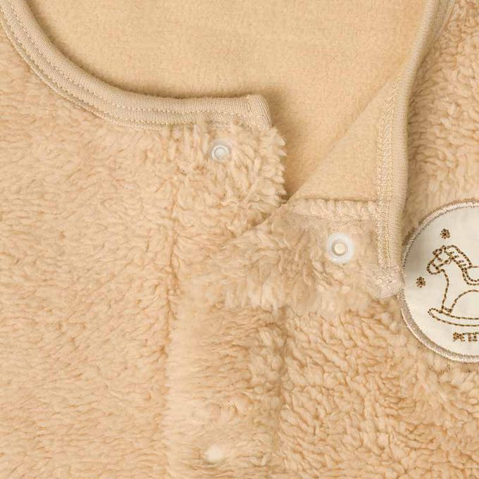 akachan honpo - 兒童晚安背心-淺卡其色