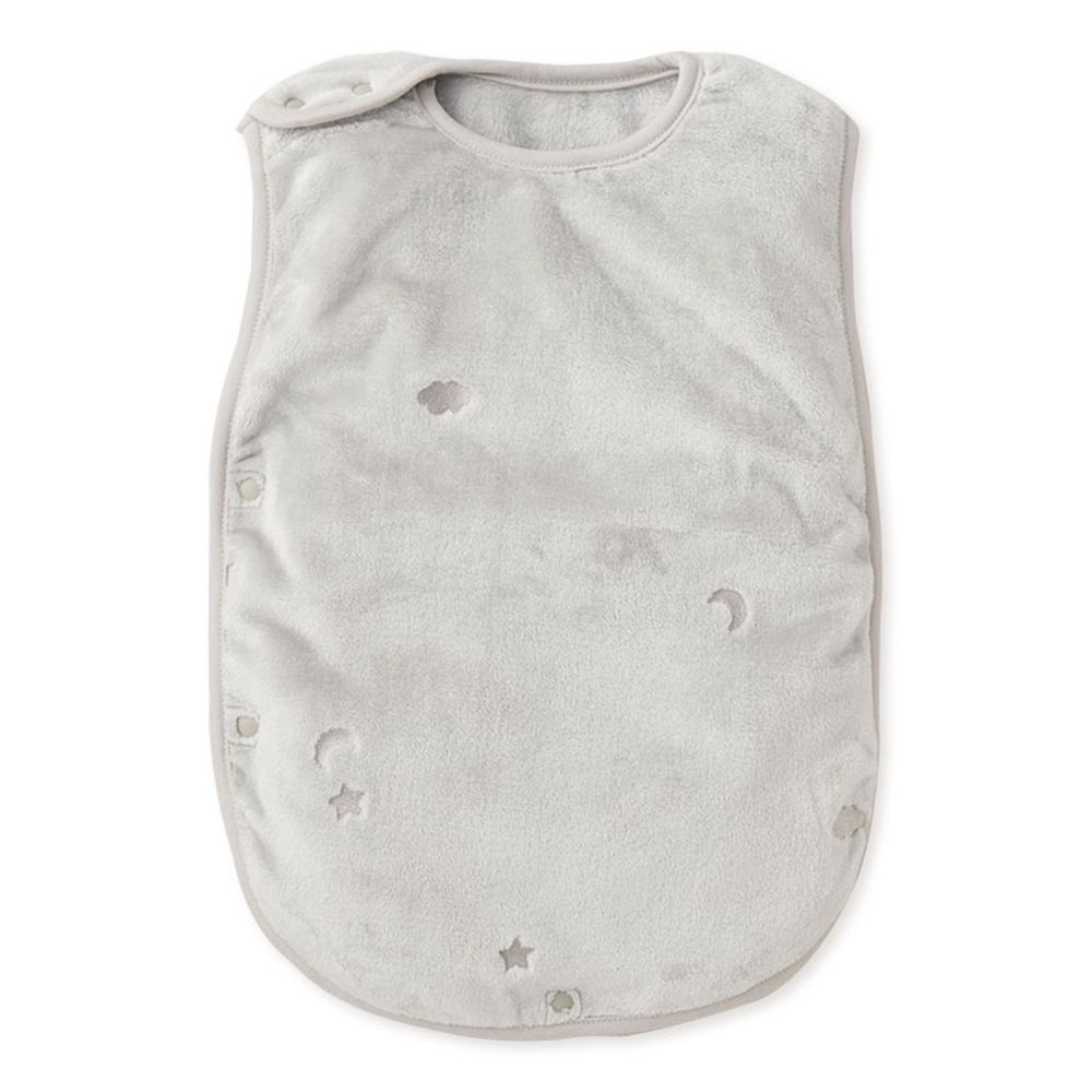 新生兒柔軟舒適防踢被-灰色 (50~80cm)