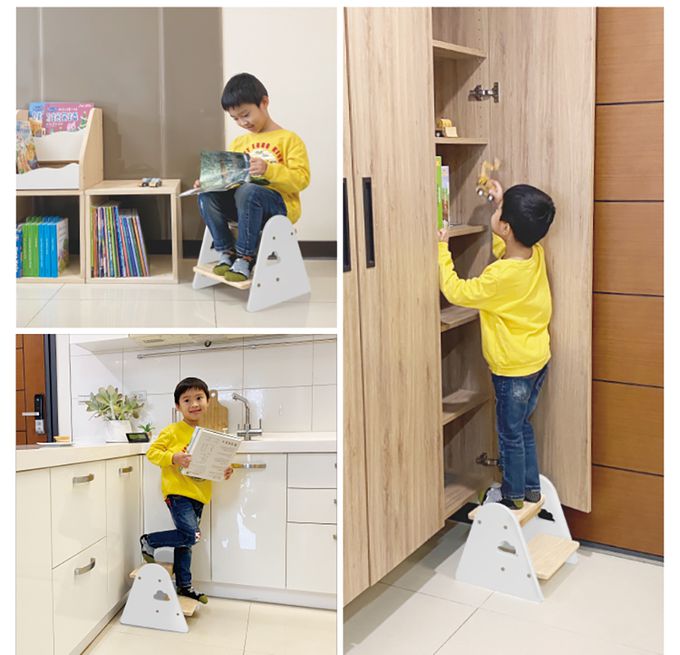 愛兒館 ilovekids - 【台灣 ilovekids】自主學習幫幫凳-雲朵-雲朵-白色