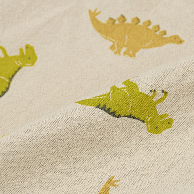 akachan honpo - 5分褲-麻料風-象牙白色