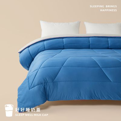 青鳥家居 - 好好睡奶蓋被2.0-藍莓奶茶-180 x 210cm/2.2kg