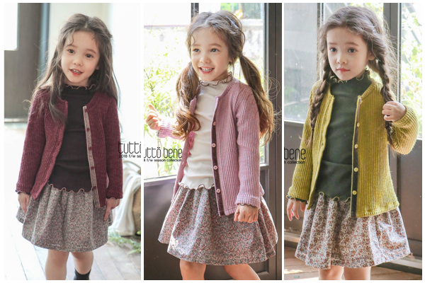 韓劇女主角好感穿搭✿正韓 Tutto Bene 女寶童裝✿