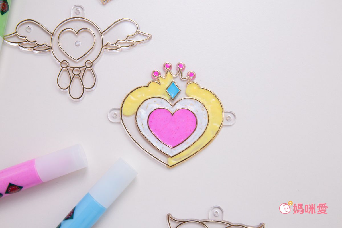 韓國 AMOS - 6色項鍊手鍊主題DIY玻璃彩繪膠