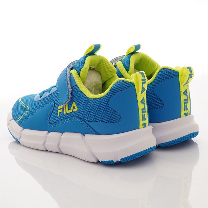 FILA - FILA輕量慢跑運動鞋(中大童段)-運動鞋-藍綠