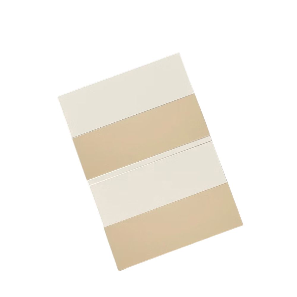 莫蘭迪雙色地墊180x150x4cm(加大加厚)-褐白