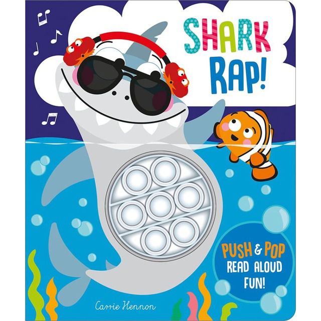 Push Pop Bubble Books: Shark Rap 鯊魚饒舌歌手（泡泡書）